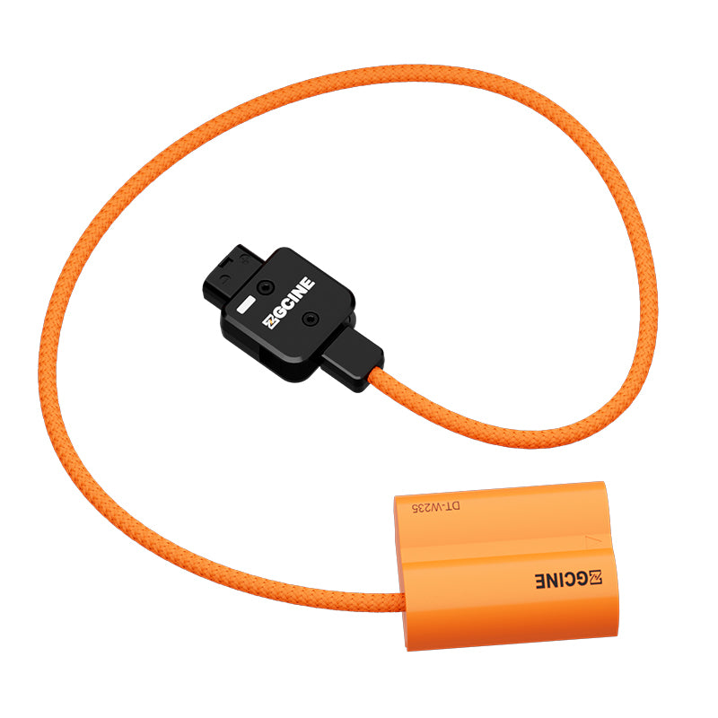 ZGCINE D-Tap to W235 for Fujifilm Dummy Battery Cable(braided wire)