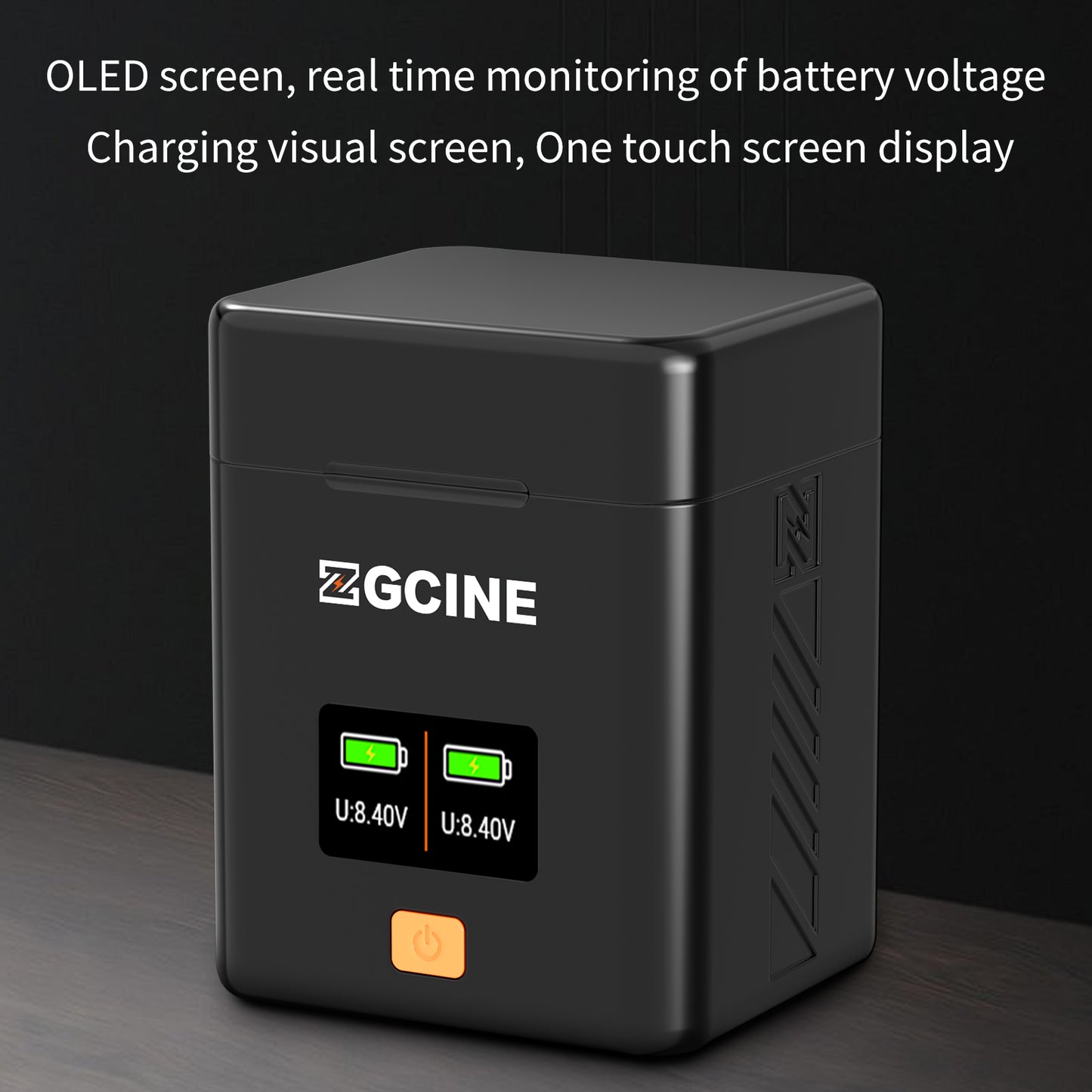 PS-FW50 Charging Case USBC PD Fast Dual Charger for SONY NP-FW50 Camera Battery