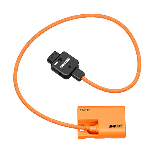 ZGCINE D-Tap to LPE6 for Canon Dummy Battery Cable(braided wire)