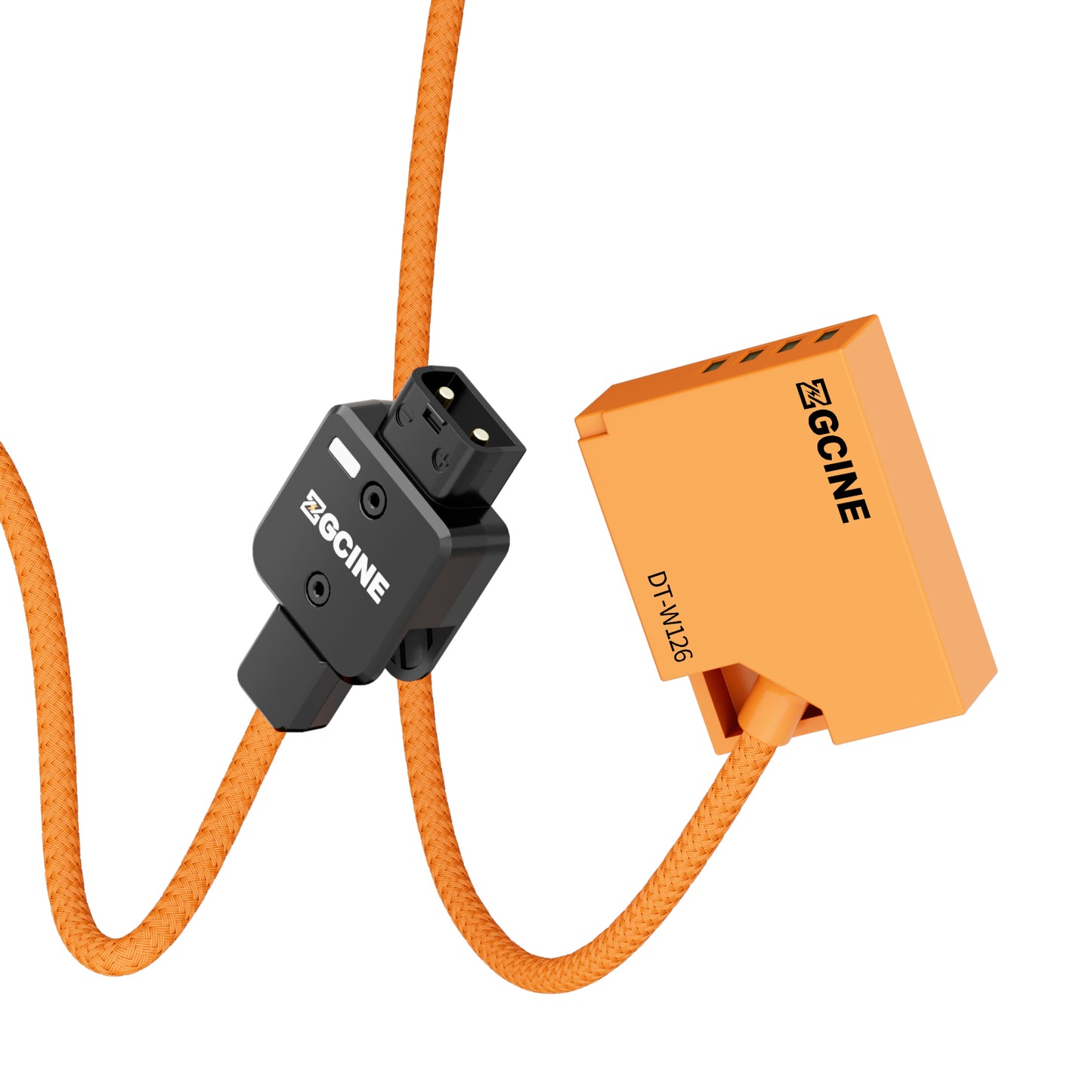 ZGCINE D-Tap to W126 for Fujifilm Dummy Battery Cable(braided wire)