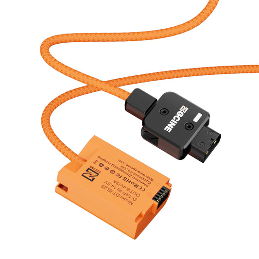 ZGCINE D-Tap to EL25 For Nikon Dummy Battery Cable(braided wire)