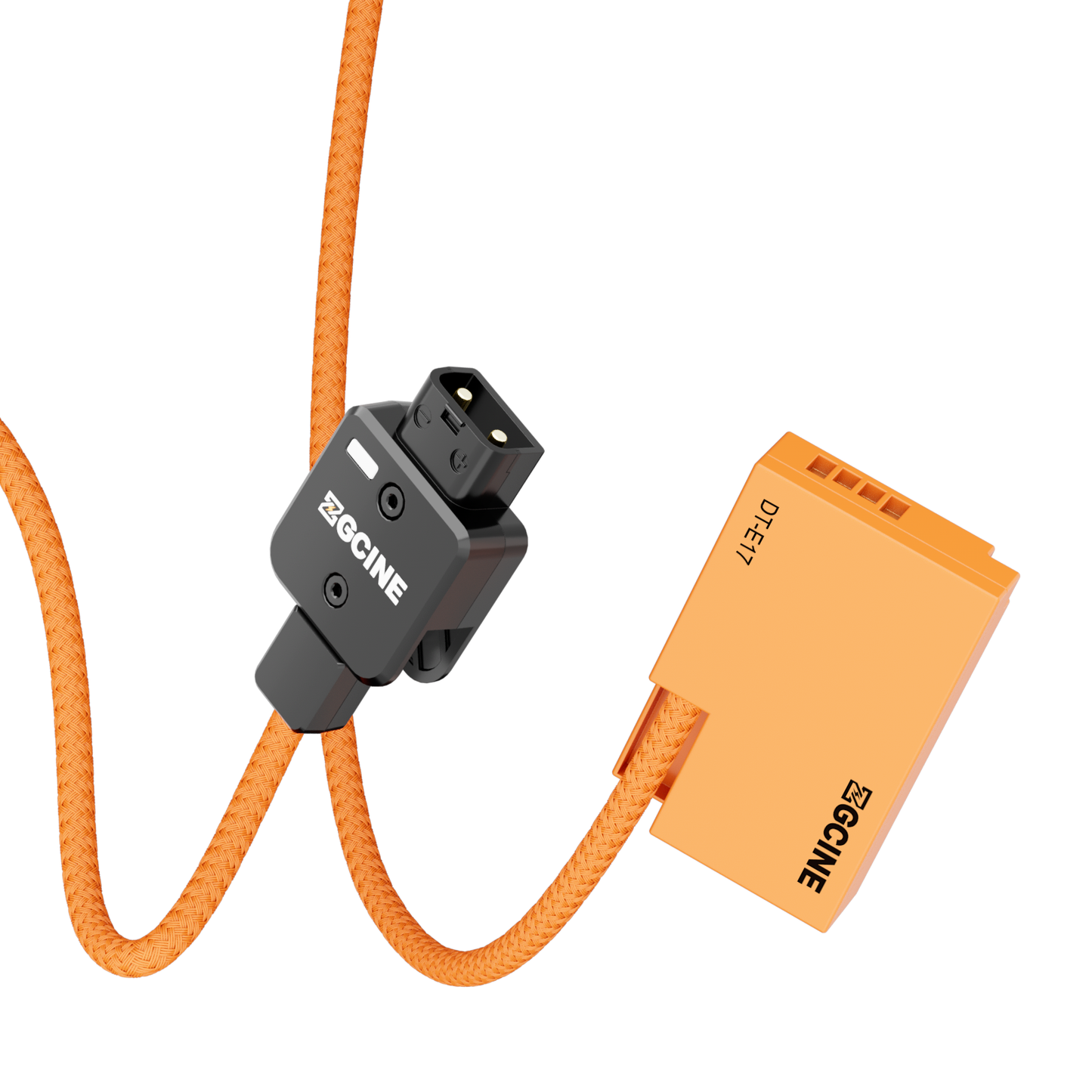 ZGCINE D-Tap to LPE17 for Canon Dummy Battery Cable(braided wire)
