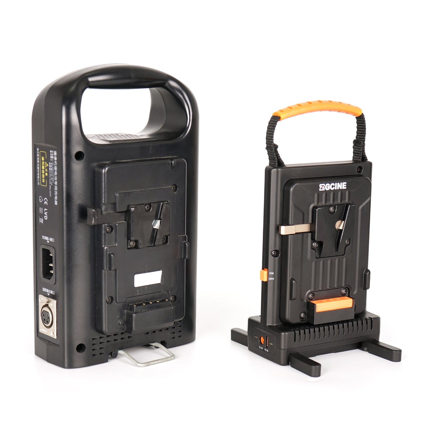ZGCINE VM-C2 Dual Charger Kit for V-Mount Battery Charger, Support hot Switching Output