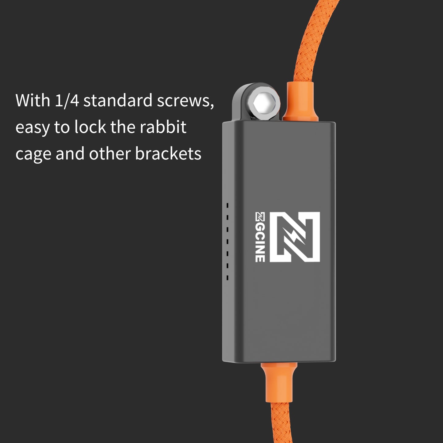 DT-PD 20" D-Tap to USB-C PD 2-Way V-Mount Charger Braided Power Delivery Cable for V-Mount Battery,Mirrorless Cameras, Phones &More