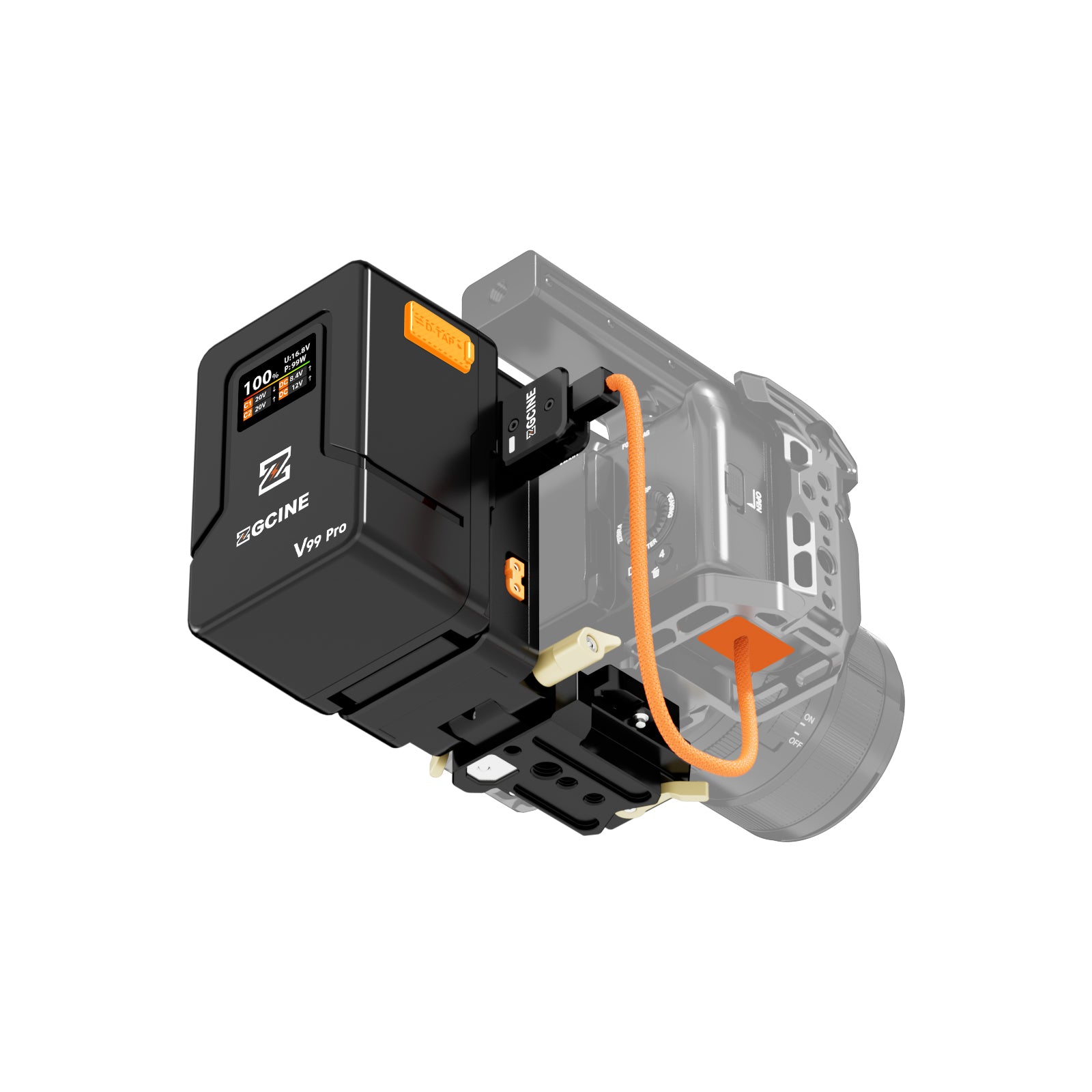 Creator Set Combo 4 with VM-VP4 Quick-release V Mount Plate+