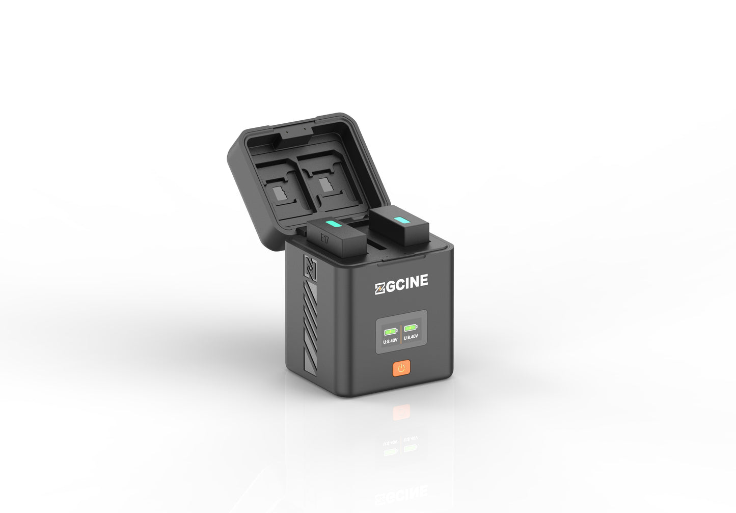 PS-LPE17 Charging Case USBC PD Fast Dual Charger for Canon LPE17 Camera Battery