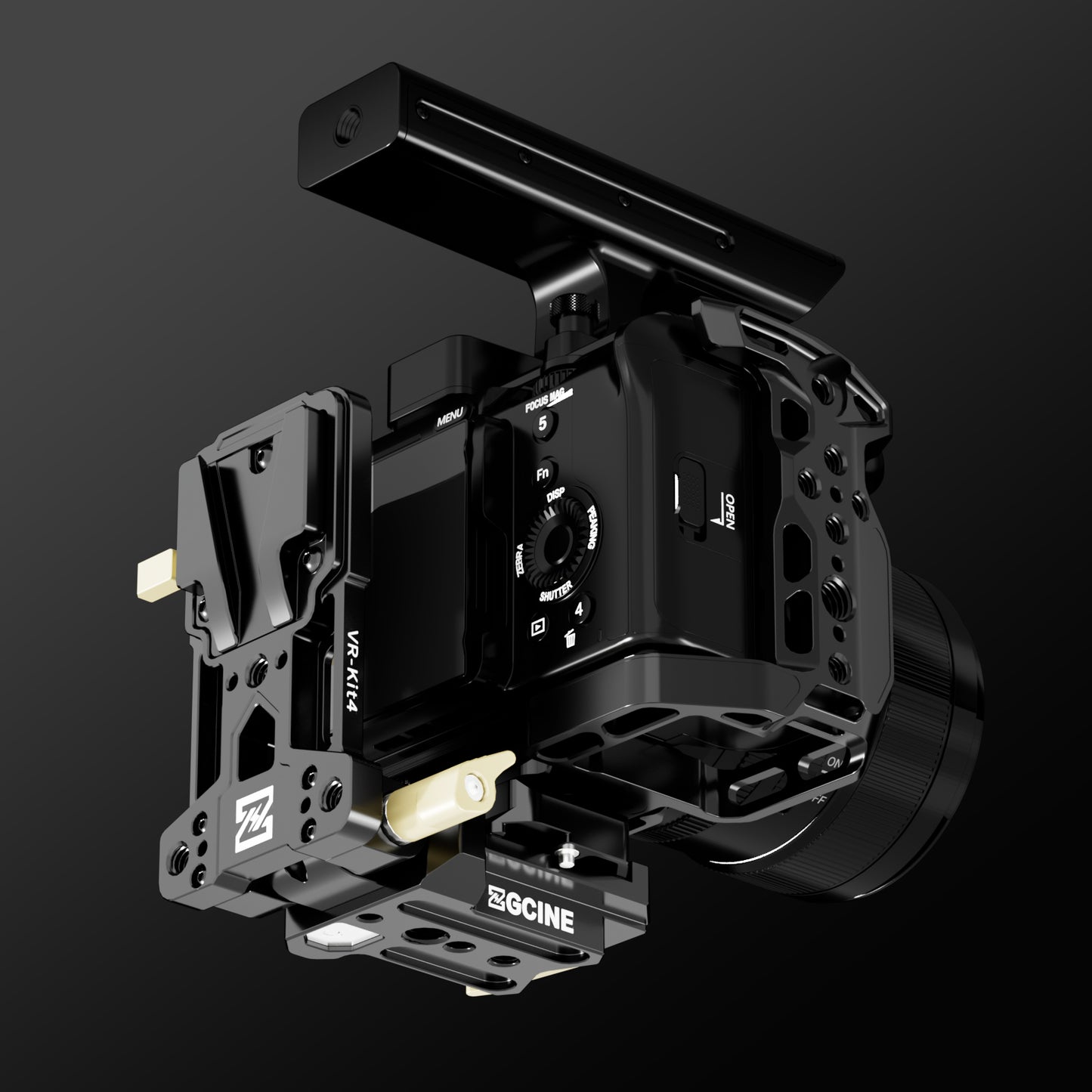 VR-Kit4 Quick Release V-Mount Plate for V Mount Battery, DSLR Camera,Tripod etc