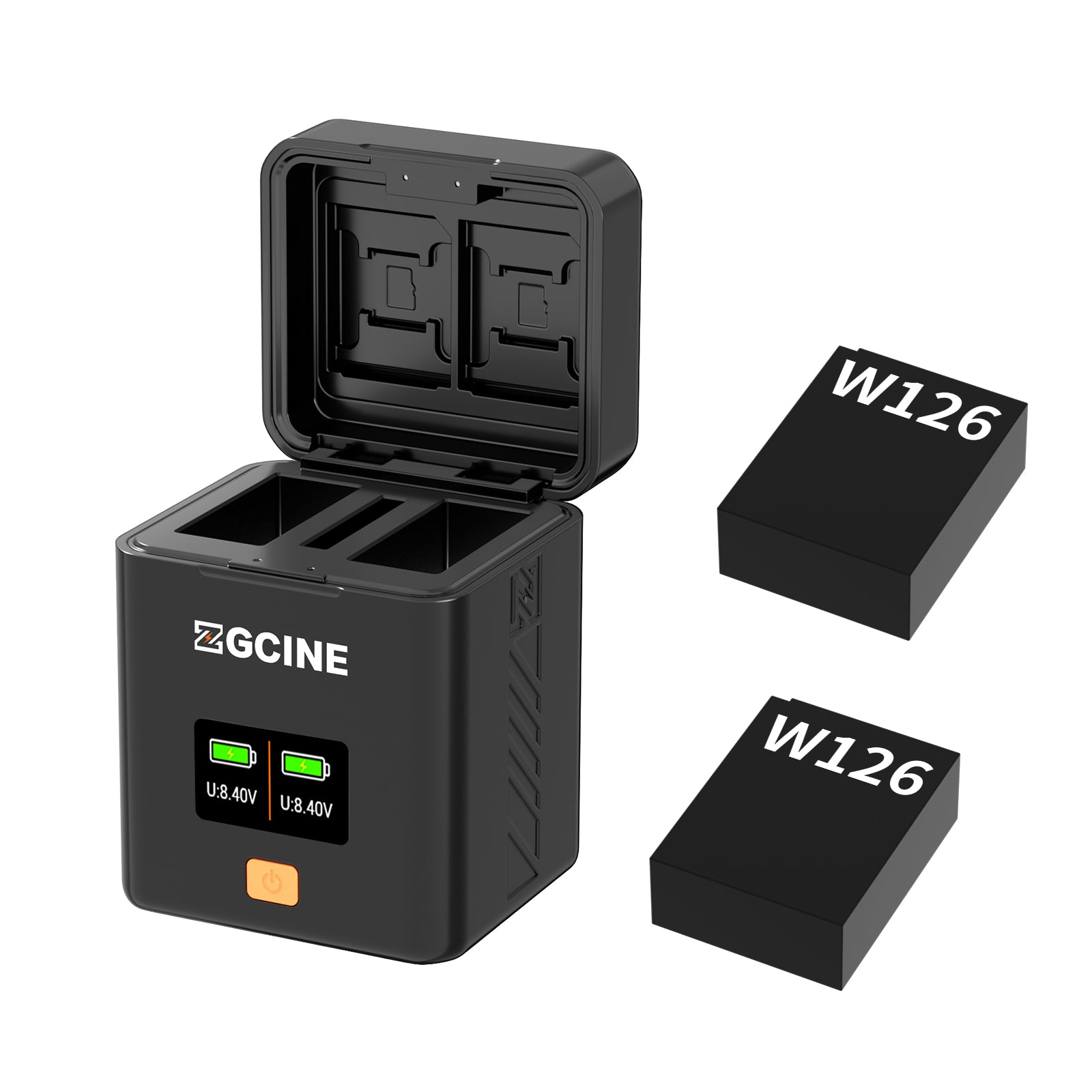 Caricabatterie Intelligente NP-W126 Per Fujifilm - 18W USB-C, Display Digitale, Ricarica Rapida - Foto 10