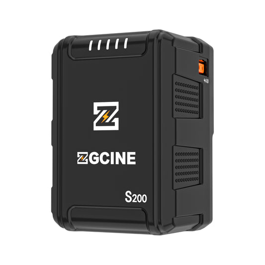 ZGCINE ZG-S200 V Mount Battery 14.8V/200Wh Support PD 100W Input/Output