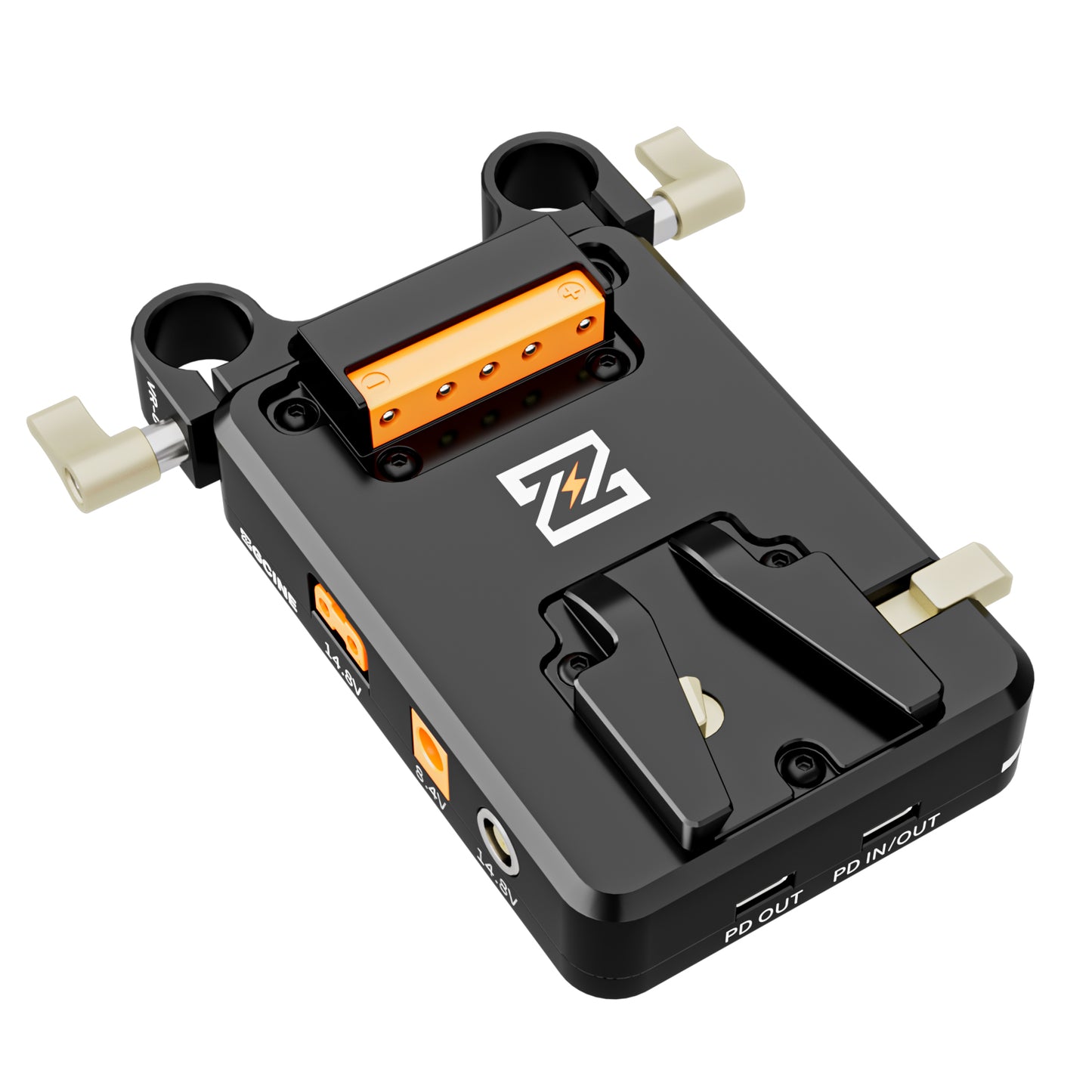 ZGCINE VM-VP2 KIT1 V MOUNT BATTERY PLATE(SUPPORT USB-C PD INPUT)
