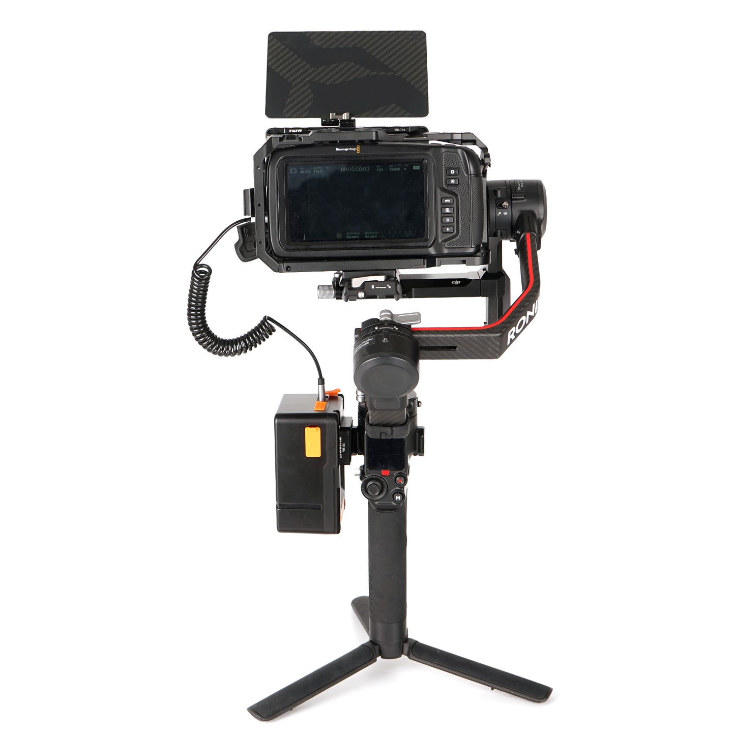 ZGCINE VR-04 mini V mount plate for DJI Ronin Gimbal Stabilizer S2 S3 Pitch axis