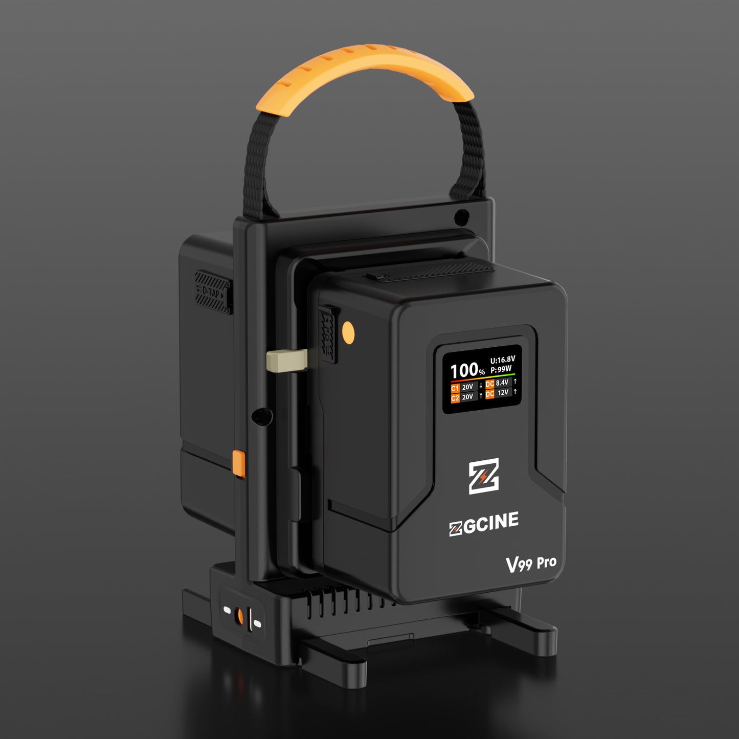 Charging Kit Combo 1 with VM-C2 dual charger and 2 V99 Pro V-mount batteries