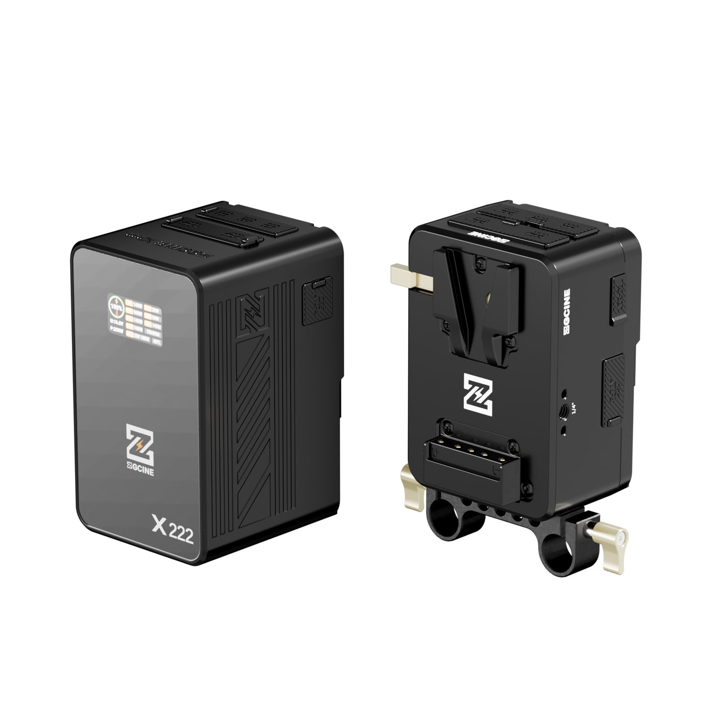 Cinema Set 2 with HS1 Hot Swap V Mount Plate and a ZG-X222 V-mount battery