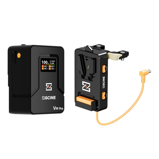 Creator Set Combo 3 with a VM-VP5 V-Mount Plate+ V99 Pro V Mount Battery