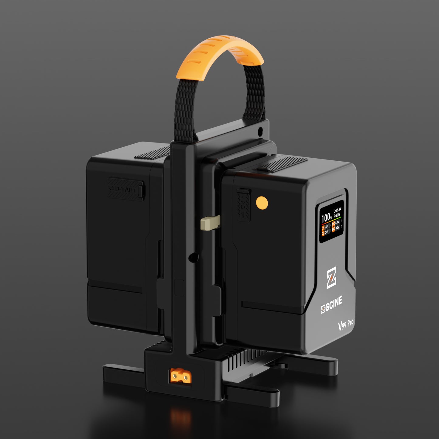 Charging Kit Combo 1 with VM-C2 dual charger and 2 V99 Pro V-mount batteries
