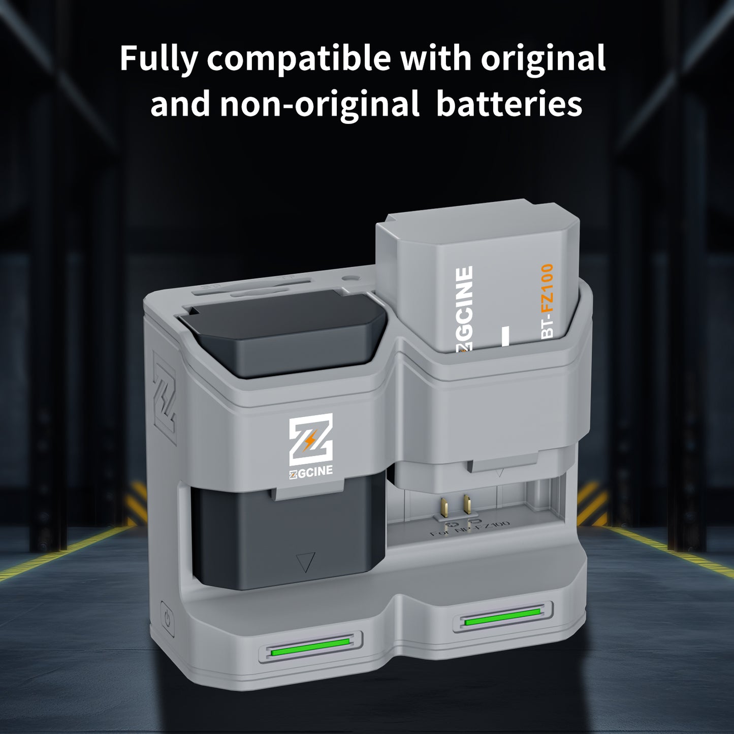 PC2-FZ100 Travel Charging Case for SONY NP-FZ100 Battery(Grey）