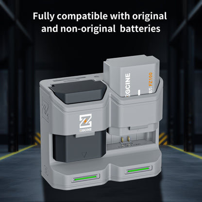 PC2-FZ100 Travel Charging Case for SONY NP-FZ100 Battery(Grey）