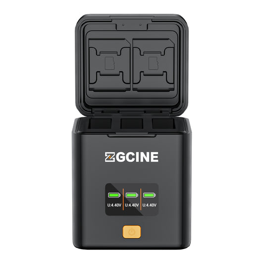 PS-OMC3 3-way Charging Case for Dji OSMO Aciton3/4/5/6 and Osmo360 Battery