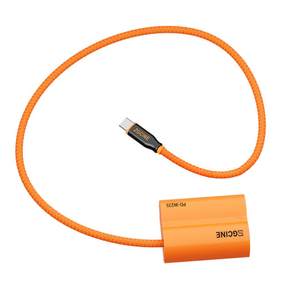 ZGCINE USB-C PD to W235 for Fujifilm Dummy Battery Cable(braided wire）