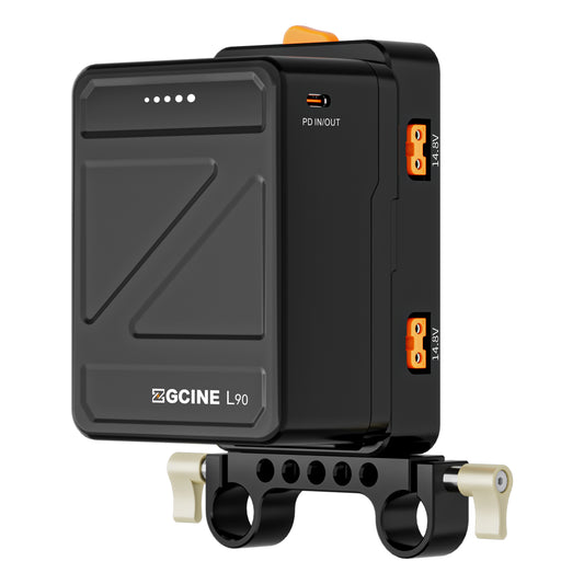 ZGCINE Creators Set with VP3 V-Mount Plate and L90 V-Mount Battery(3xD-Tap+ 2x USBC PD