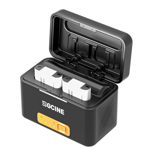 ZGCINE PS-BX1 Kit 2, Charging Case for Sony NP-BX1 battery with 2pcs 1450mah battery