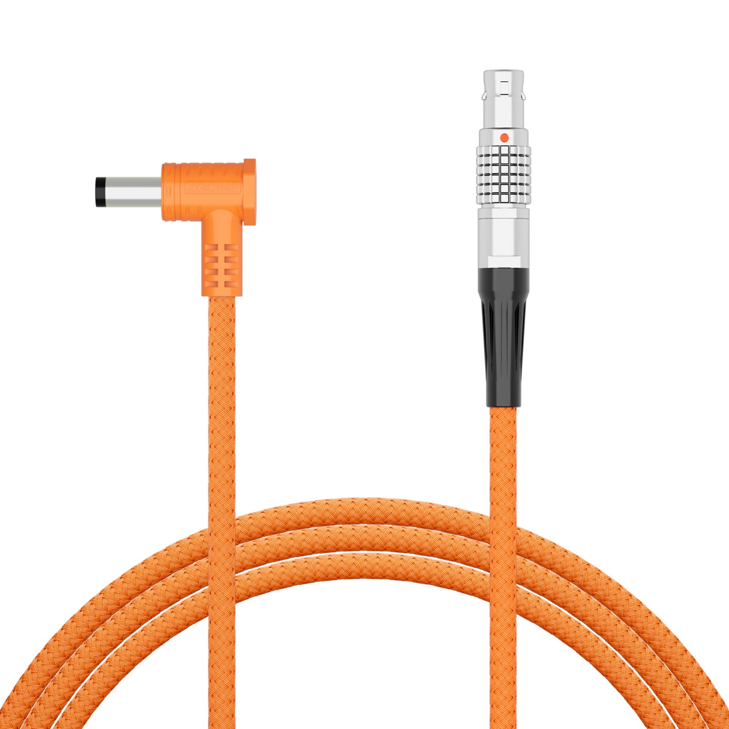 LEMO Straight 2Pin to DC5.5*2.5 Power Cable for Teradek Bolt,Atomos, SmallHD Monitors