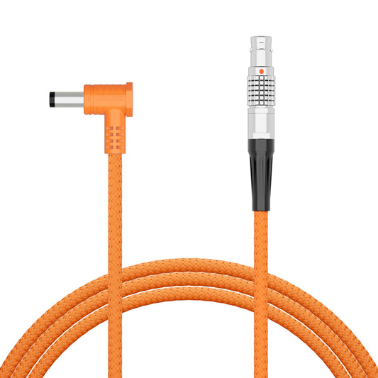 LEMO Straight 2Pin to DC5.5*2.5 Power Cable for Teradek Bolt,Atomos, SmallHD Monitors