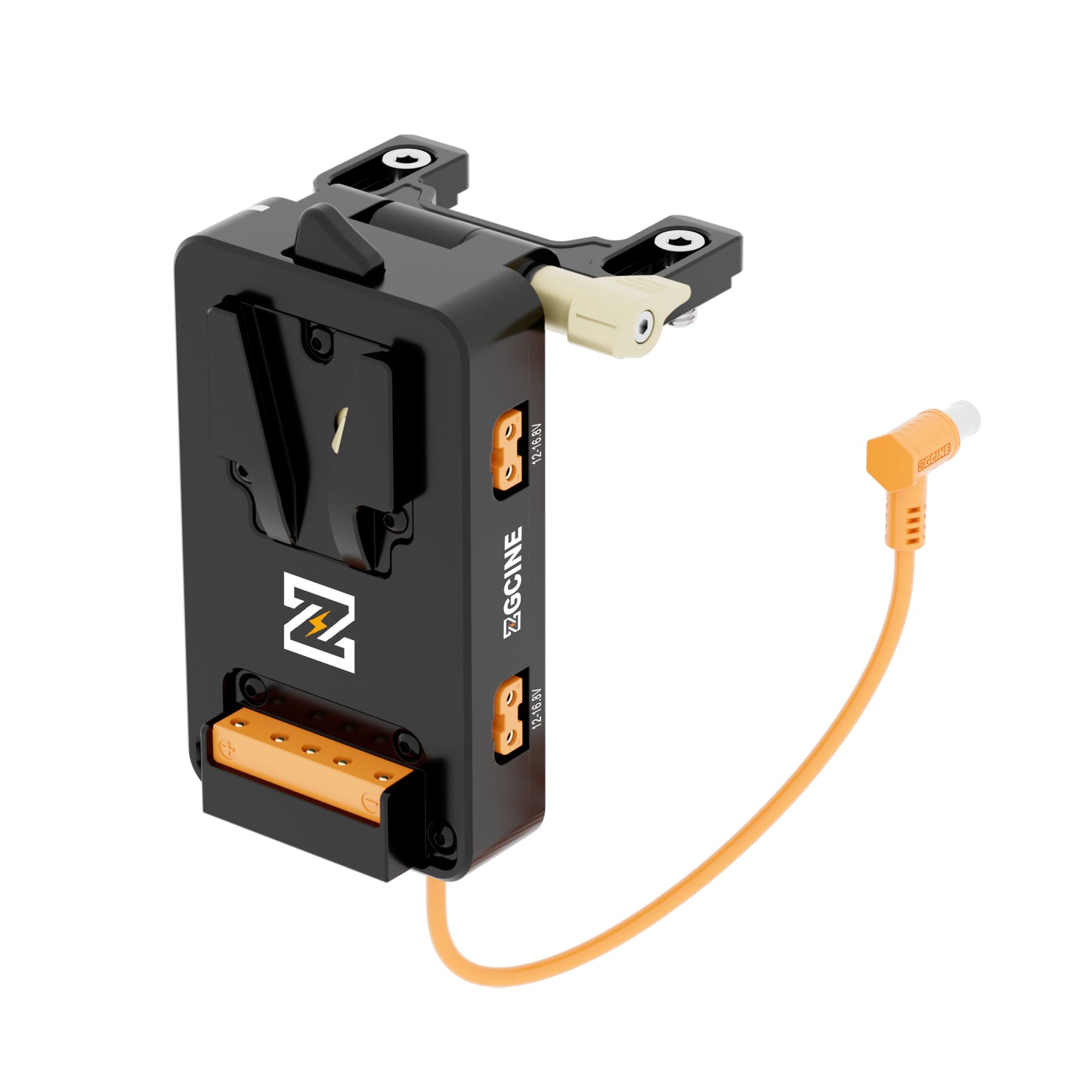 VM-VP5 V-Mount Plate whit Regulated 19.5V output for Sony FX6 camera with PD and D-Tap output, supports BPU built-in battery hot swap.