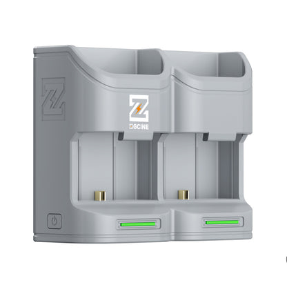 PC2-LPE6P Kit2 Travel Charging Case Kit with 2-Pack high-capacity LP-E6P Battery(2600mAh Grey）