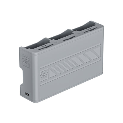 PC3-LPE6 Travel Charging Case for Canon LPE6/NH/E6P Battery(Grey）