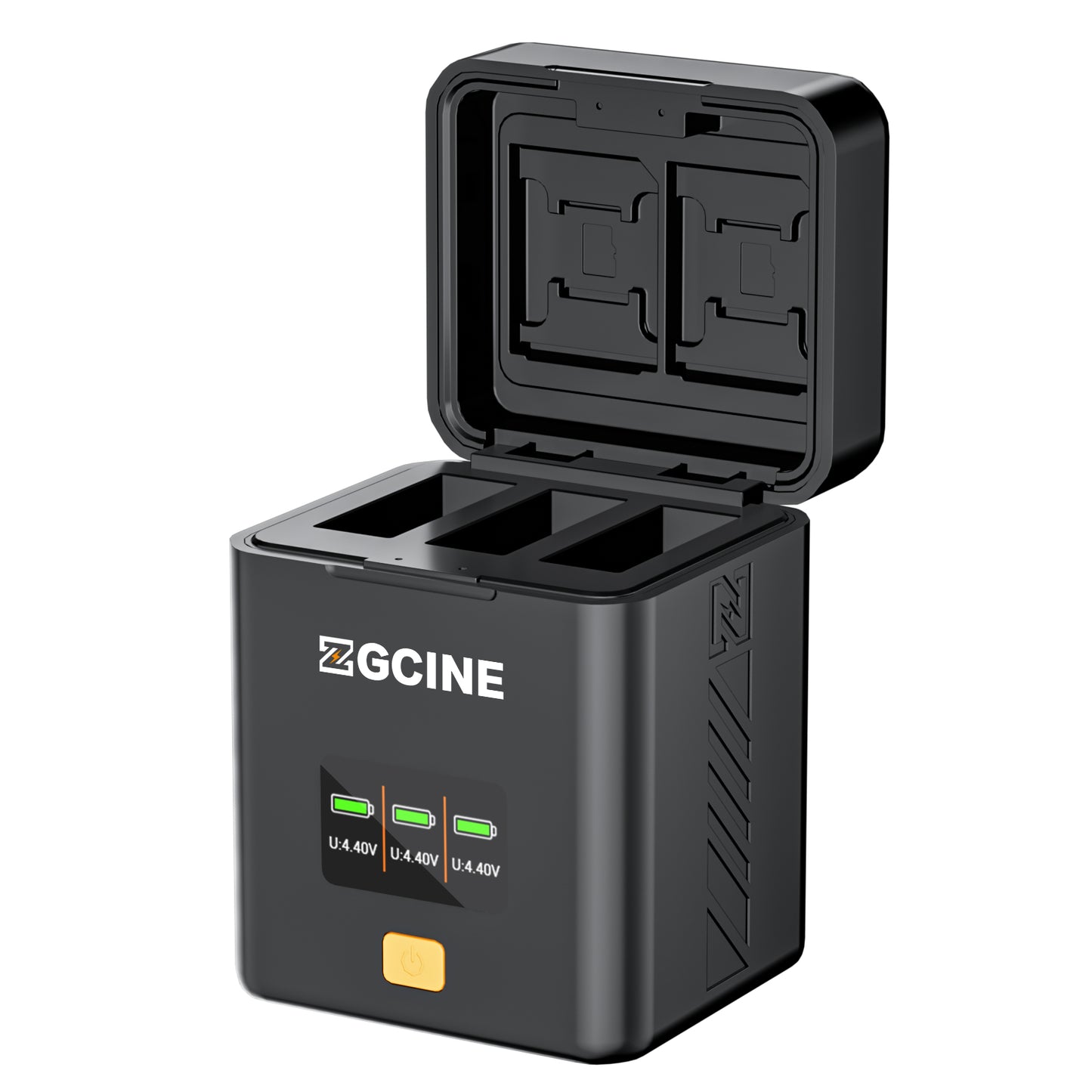 PS-OMC3 3-way Charging Case for Dji OSMO Aciton3/4/5/6 and Osmo360 Battery