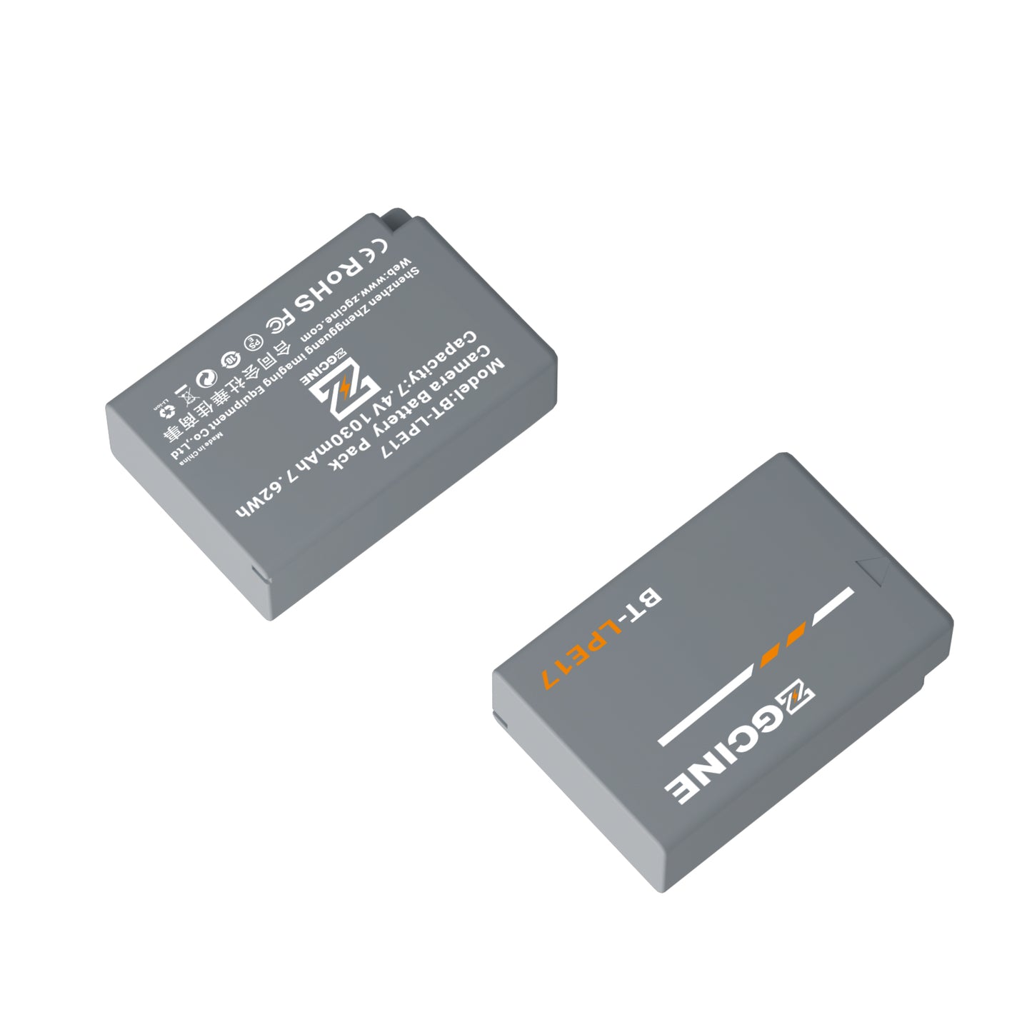 ZGCINE BT-LPE17 Camera Battery for Cano Camera (1030mAh Grey)