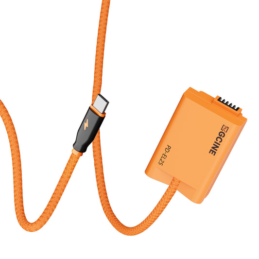 ZGCINE USB-C PD to EL25 for Nikon Dummy Battery Cable(braided wire)