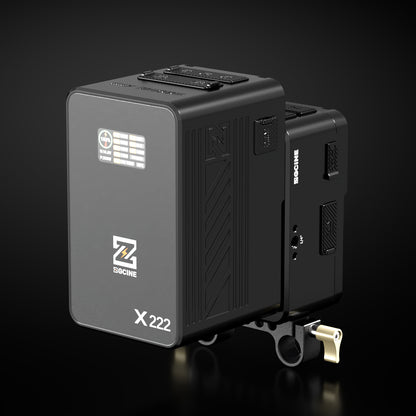 Cinema Set 2 with HS1 Hot Swap V Mount Plate and a ZG-X222 V-mount battery