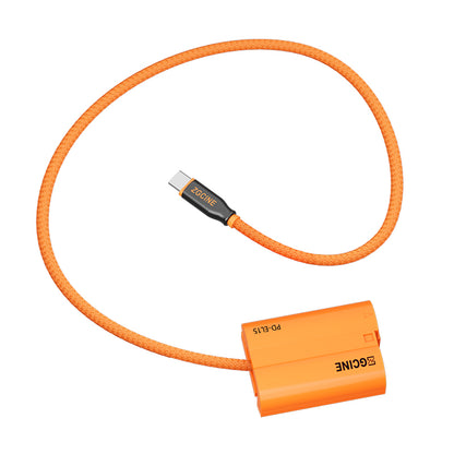 ZGCINE USB-C PD to EL15 for Nikon Dummy Battery Cable(braided wire)