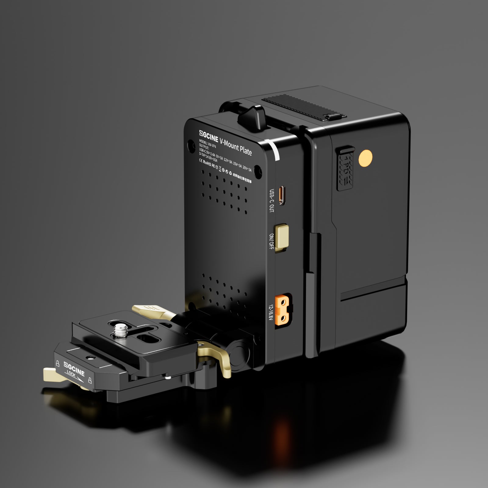 Creator Set Combo 1 with VM-VP4 Quick-release V Mount Plate+