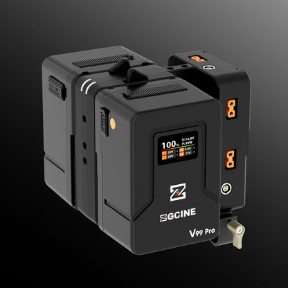 Cinema Set 1 with HS2 Hot Swap Sharkfin V Mount Plate and 2 V99 Pro V-mount batteries