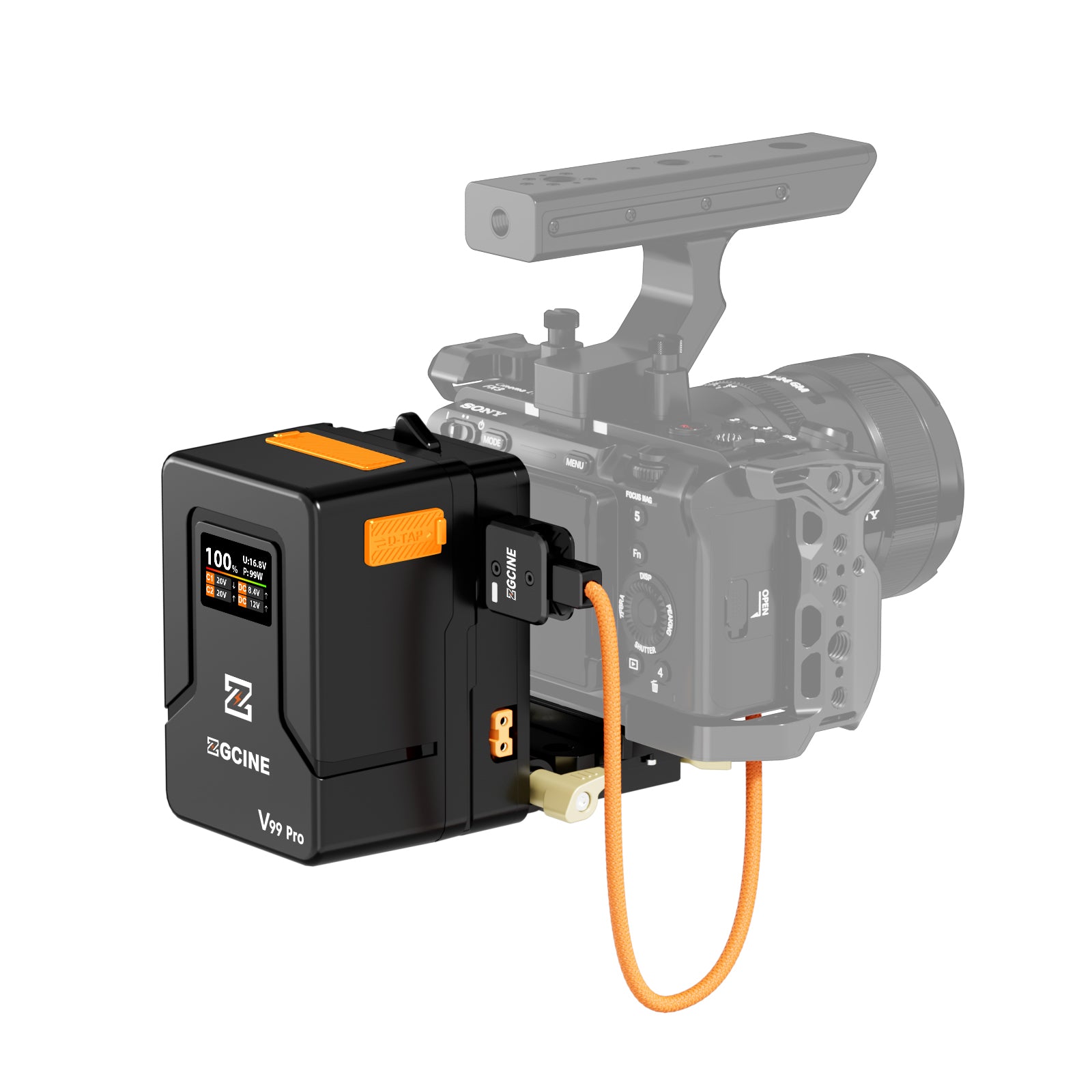 Creator Set Combo 4 with VM-VP4 Quick-release V Mount Plate+