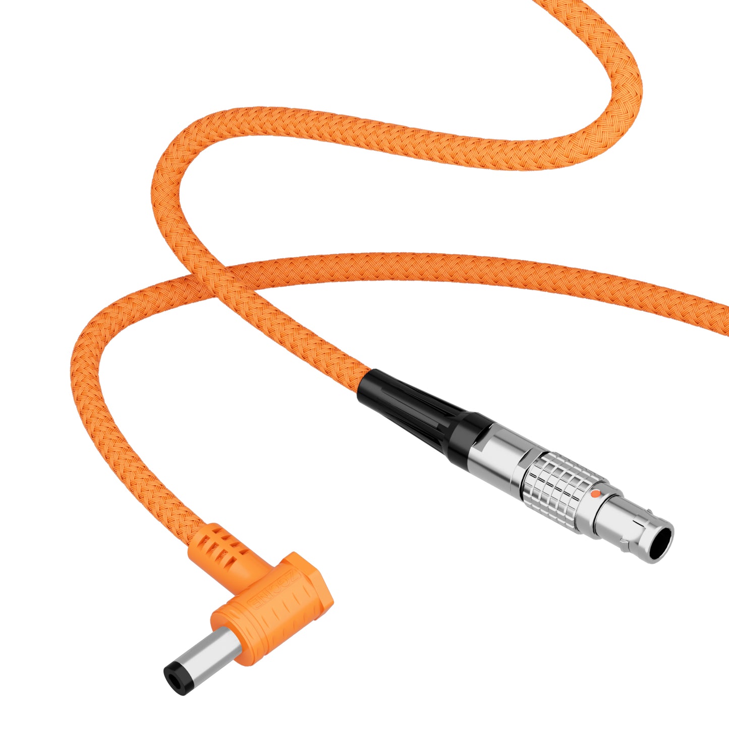 LEMO Straight 2Pin to DC5.5*2.5 Power Cable for Teradek Bolt,Atomos, SmallHD Monitors
