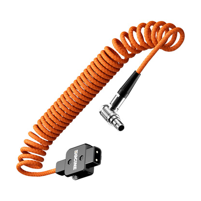 ZGCINE DT-LM DTap to Lemo 2Pin Male Power Cable for Select RED ARRI and SONY Camera