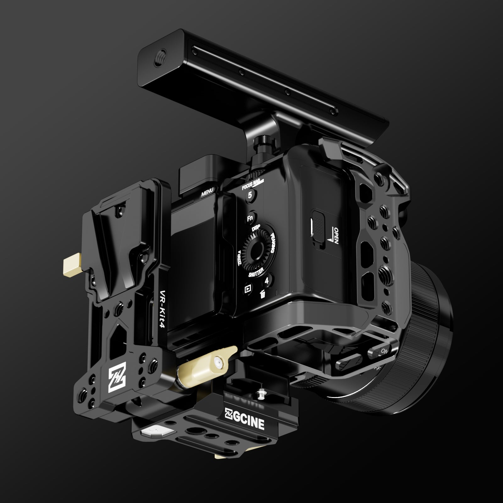 Creator Set Combo 2 with VR-Kit4 Quick-release V Mount Plate+