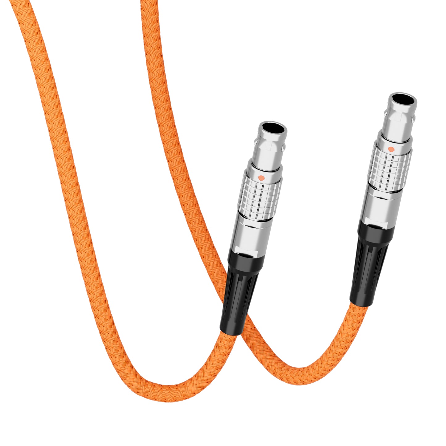 LEMO Straight 2Pin to LEMO Straight 2Pin Power Cable for ARRI，RED,Teradek,SmallHD,Z-CAM