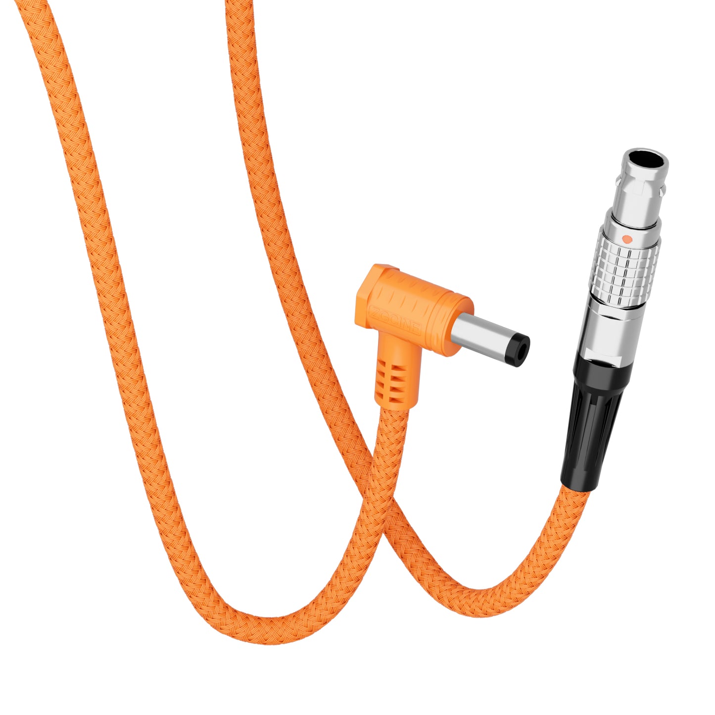 LEMO Straight 2Pin to DC5.5*2.5 Power Cable for Teradek Bolt,Atomos, SmallHD Monitors