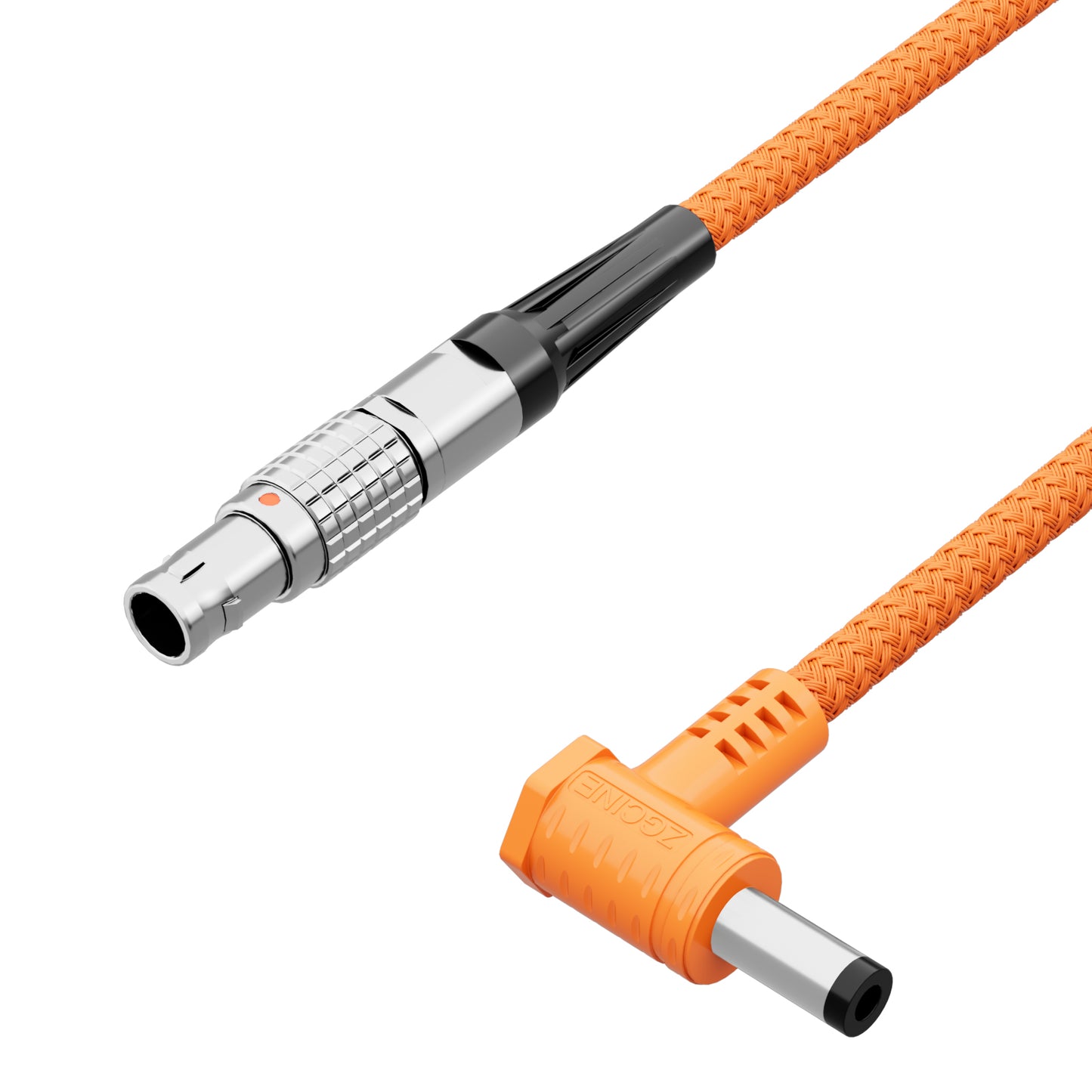 LEMO Straight 2Pin to DC5.5*2.5 Power Cable for Teradek Bolt,Atomos, SmallHD Monitors