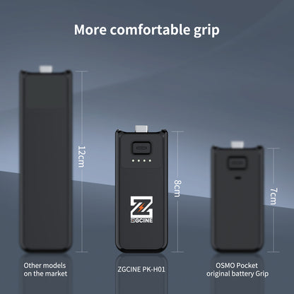 PK-H01S Battery Grip for DJI OSMO Pocket3/4,Xtra Muse Camera