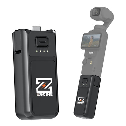 PK-H01S Battery Grip for DJI OSMO Pocket3/4,Xtra Muse Camera