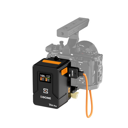 Creator Set Combo 4 with VM-VP4 Quick-release V Mount Plate+ V99Pro V Mount Battery +DT-FZ100 dummy battery