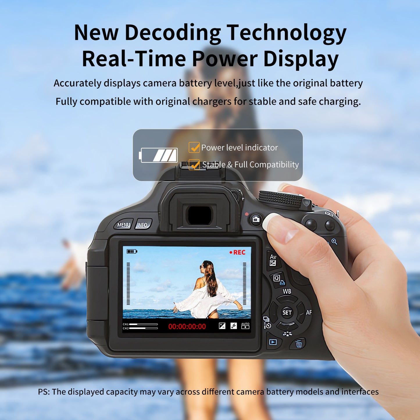 PC2-FZ100 Kit2 Travel Charging Case Kit with 2-Pack high-capacity NP-FZ100 Battery(2600mAh Grey）