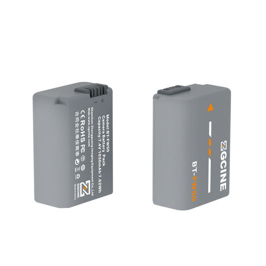 ZGCINE BT-FW50 Camera Battery for SONY Camera (1030mAh Grey)