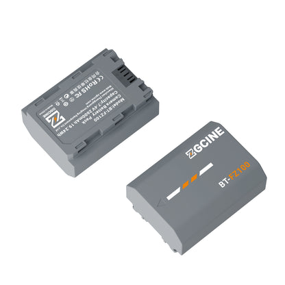 ZGCINE BT-FZ100 Camera Battery for SONY Camera (2600mAh Grey)